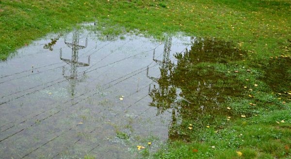 Flooded Yard Drainage Installation in Columbia