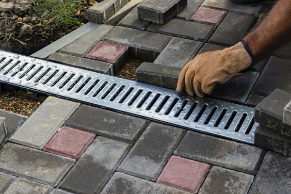 Patio Drain Installation in Columbia
