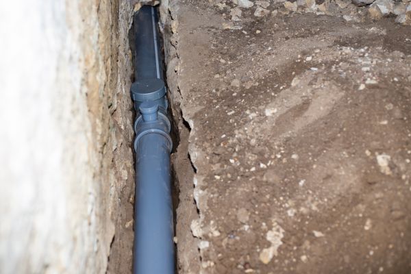 Drain Line Installation in Columbia