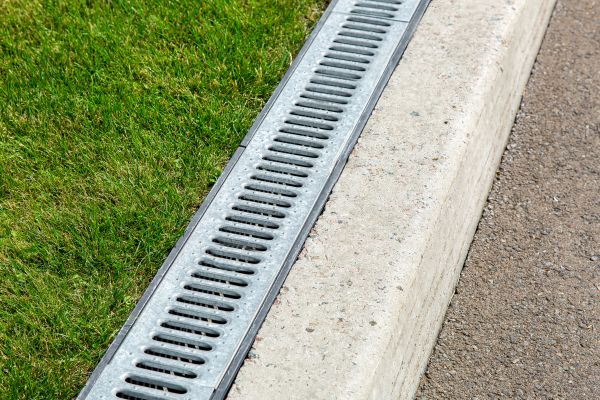 Courtyard Drain Installation in Columbia